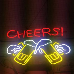 T85966 New Tat band Neon Beer Sign Bar Sign Echt Glas Neon Light Beer Sign 17 14 inch185l