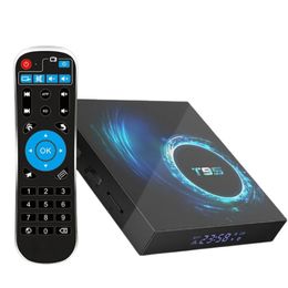 Décodeur TV T95 Network Smart 6K Lecteur Allwinner H616 HD Android 10.0 TV BOX - 4 Go + 64 Go / Prise UE