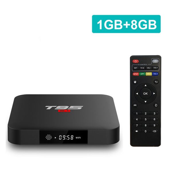 T95 S1 Amlogic S905W Android 7.1 TV Box 1GB 8GB Smart Tv 4K lecteur multimédia T95S1 2.4G Wifi décodeur