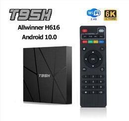 T95H Android 10.0 Smart TV Box 4GB RAM 32 GB 64GB ROM Allwinnner H616 2.4G WiFi 6K HD Set Topbox