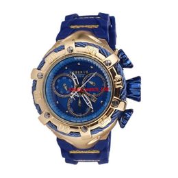 Ta Luxury Gold Watches Men Sport Quartz Watches Chronograph Auto Date Date Rubber Band Wist pour un cadeau masculin 277D