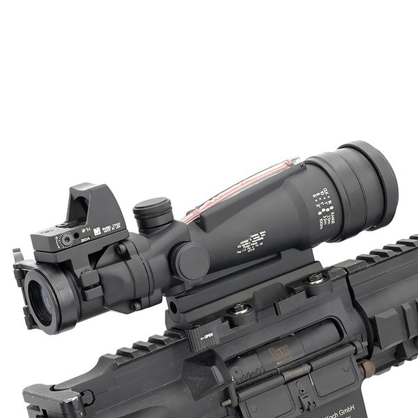Tactique TA11 TA31 3.5X35 Réticule en fibre de verre véritable Chasse Optique Sight Airsoft Riflescope Holographic Scope W / Original T-rlji-con Marquage avec RMR Red Dot Sight