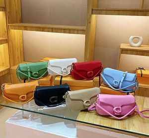 Tabby Pillow Bag Designer Soft Cloud Bags Moda Candy Color Hombro CrossBody Bag Mujeres Cuero Bolsos de lujo Clásico Mujer Teléfono móvil Bolsa 230912