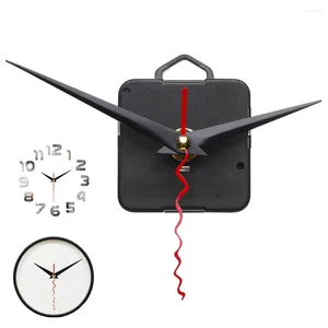 Horloges de table 1 ensemble de pièces d'horloge à quartz Silence Outils de remplacement essentiels Mécanisme de mouvement Heure / Minute / Seconde Accessoires de cloche Décoration de la maison