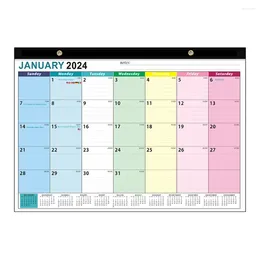Table Calendrier du planificateur mensuel du tableau 2024-2025