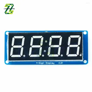 Horloges de table 4 chiffres TM1637 0,56 '' Carte de pilote de module d'horloge à tube LED numérique électronique