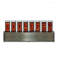 Table Corloges Arrivée 8 tubes LED Ligne du monde Taux de changement Détecteur PseudOneon Tube horloge Steins Gate Gift Gift Anime Model2309815