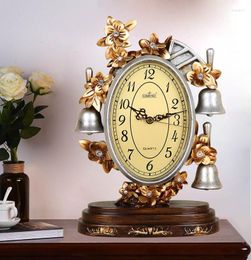 Horloges De Table chevet numérique bureau De bureau rétro bureau voyage petite Horloge créative Horloge De décoration De la maison De luxe ZY50TZ
