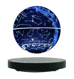 Relojes de Mesa Luz Nocturna Netred lámpara de Luna con suspensión magnética lámpara de mesita de Noche Simple suspensión magnética Bola de Estrella Luna pequeña luz Nocturna Colgante