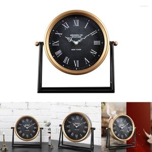 Horloges de table horloge de bureau ornements décoratifs silencieux décoration de vacances pour meuble TV décorations pour la maison
