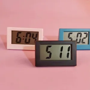 Table Clocks Clock Clock Number Battery Powered Free Standing LCD Affichage compact
