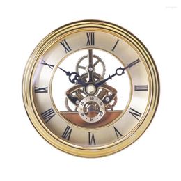 Horloges de table Horloge rétro mécanique petit bureau en métal chambre bureau décor montre Reloj De Escritorio alarme Vintage