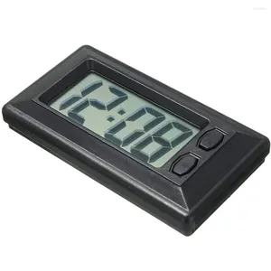 Horloges de table Accueil Électronique LCD Horloge numérique Tableau de bord d'affichage ultra-mince de haute qualité avec calendrier Alarme durable