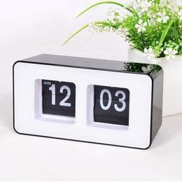 Horloges de table intelligentes simples page automatique calendrier calendrier horloge numérique salon siège tabulation 24 heures