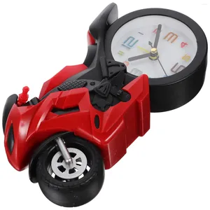 Horloges de Table motos pour enfants, réveil pour enfants, ornements, jouets pour enfants, Statue de moto de bureau