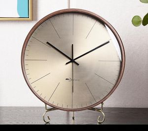 Tafelklokken Nordic Woonkamerklok Desktop Luxe Huishoudelijke Decoratie Moderne Ornamenten Slinger Muur ZB125