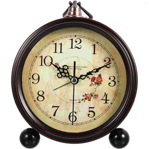 Horloges de table Réveil à l'ancienne Vintage Chambre Décor Petit Bureau Salon Bureau