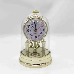 Horloges de table Horloge de bureau rétro silencieuse style européen minimaliste