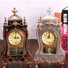 Horloges de table Rétro Horloge de bureau Unique Style Time garde-temps précis plusieurs fonctions antique