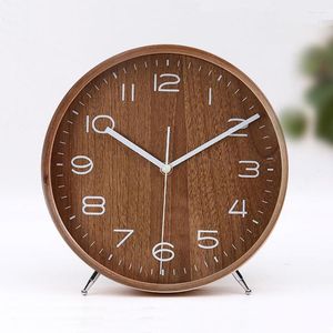 Tafelklokken Houten Woondecoratie Vintage Klok Woonkamer Slaapkamer Stil Horloge Bureau Hout