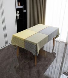 Pable de mesa 1380219 mantel sin lavar sentimiento avanzado Light Luxury PVC impermeable cuero de cuero