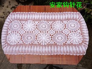 Nappe de table 2023 arrivée ZAKKA luxe coton Crochet dentelle couverture pour mariage décor comme accessoires de cuisine