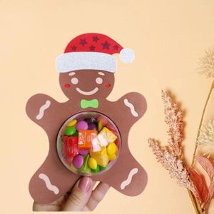 Tableau de table 2024 Christmas Gingerbread Homme Candy Holder Dome Metal Cut Dies DIES DIY POUR SCHAQUE MAISONS CARTES PAPIER DÉCORATIVES