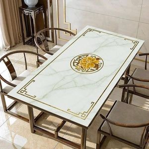 Table doek 2024 Fashion Coffee Simple Tabcloth Cushion Square Tafelkleed Dining Decoration Accessories