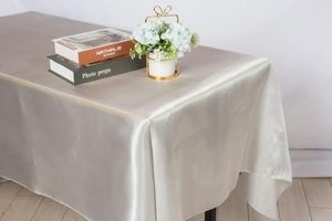 Tableau de table 2024 Polyester circulaire pur blanc