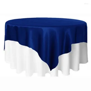 Nappe de table en tissu satiné solide, couverture pour fête de mariage, Banquet El, décor 33 couleurs, 2024