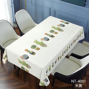 Tableau de table 30034 Nordic Nordic minimaliste PVC PVC Tissu imperméable et résistant à l'huile