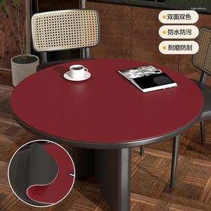 Tableau de table 50182 Proof d'huile imperméable et laver Gratuit PVCMESH Rouge Rouge Desk Student Coffee Mat Tissu Tissu