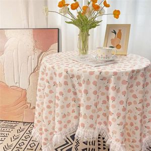 Tafelkleed A264Internet Celebrity Ins Style Floral Lace Table Cloth Velvet Girl Student Desk Pad PO Achtergrond