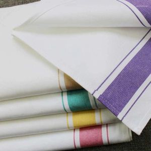 Nappe absorbante en coton pur épais, 6 pièces/lot, pour le nettoyage des tasses en verre, cuisine, vin rouge