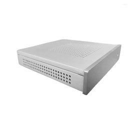 Table doek Arsylid KT13 Ultra-Thin Itx Case Aluminium Slim Portable 19x19x38mm HTPC IPC Mini Computer Chassis 20mm Koelondersteuning WiFi