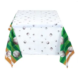 Nappe de Baseball nappe de protection en plastique football thème fête d'anniversaire fournitures décoration décorations jetables accessoires