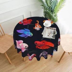 Tafelkleed betta tafelkleed 60 in ronde 152 cm zachte woningdecor binnen/outdoor