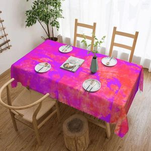 Tafeldoek borstel afdrukken rechthoekig tafelkleed abstract vintage elegant voor thuis picknickevenementen feestje omslagdecoratie