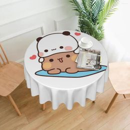 Nappe Bubu Dudu Nappe Drôle Panda Vintage Ronde Pour Événements Tables À Manger Couverture Décoration En Gros