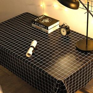 Tableau de table C15 Wholesale Plaid PVC PVC PVC Home Simple Home Fresh Nordic Ins Coffee El