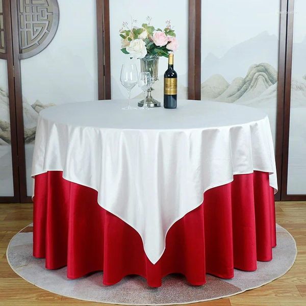 Pable de mesa C90 Gran redonda especial al por mayor de alta gama EL Restaurante en la casa de doble capa en espesor