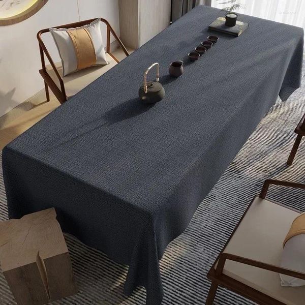 Tableau de table chinois en coton classique nappe tissu imperméable thé imperméable coloride de couleur H5S4304