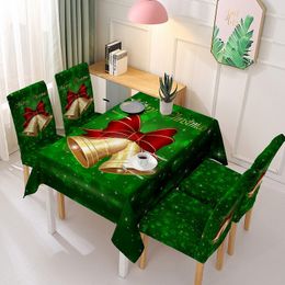 Nappe de table colorée, couvertures de salle à manger, tissu décoratif de noël pour chaise, canapé, décoration de maison, 220906