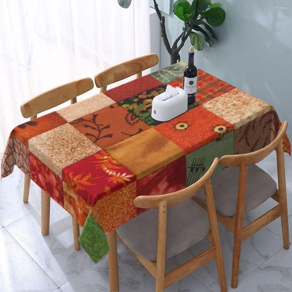 Table Tissu Coton Et Lin Rétro Plaid Rectangulaire Salon Couverture Tapis Nappe Pour La Maison De Noce Decorat