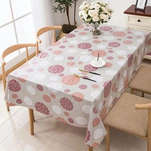 Table de table de table délicate imprimé floral