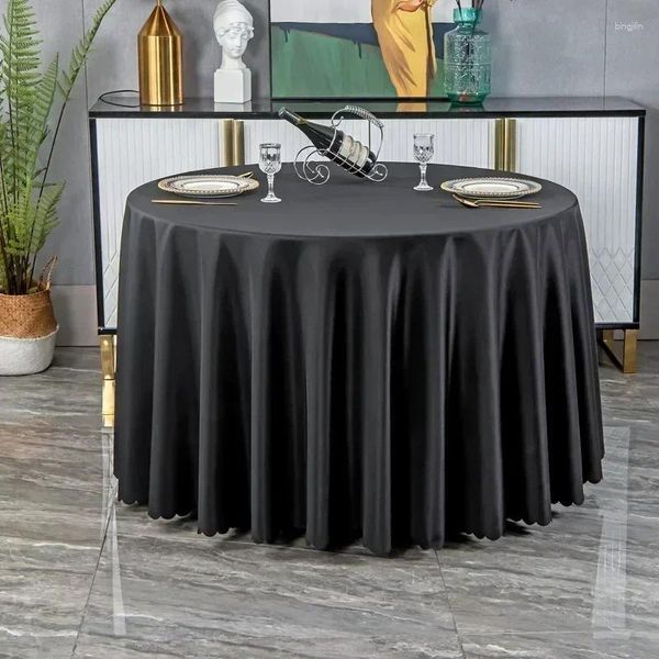 Tableau de table El Art Big Round Bar Banquet Dining Roard Simple Wedding Black