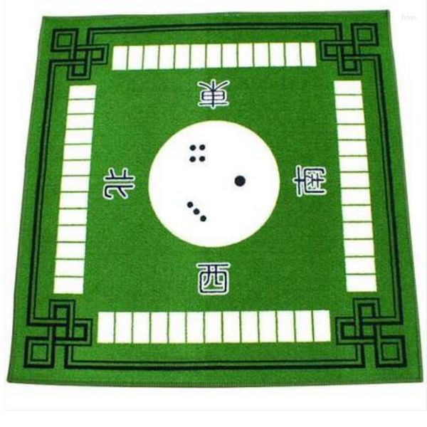 Mantel elimina el sonido Mahjong para fiesta familiar tamaño 76x78cm juego de mesa de póquer antideslizante Talbe Mat manta Q-240