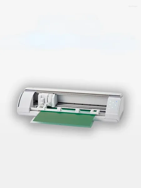Máquina de tela de mesa Máquina de grabado autoadhesivo Película de estampado de papel oscuro y de color claro PU Corte de fieltro