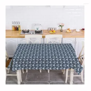 Table de lin de lin à la mode à table de lin à la poussière résistante à la chaleur pour la salle à manger de cuisine plusieurs tailles