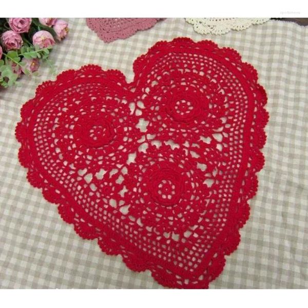 Nappe de Table en coton au Crochet, motif floral, couverture de thé et de café, napperon, décoration de noël, de mariage, de maison